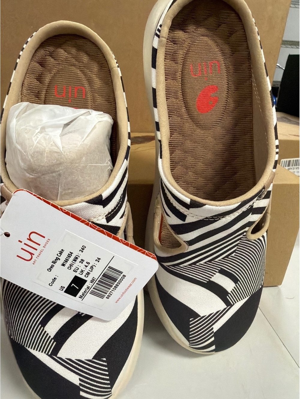SKU3628/049 UIN Oreo Women's Slip-On Casual Shoes